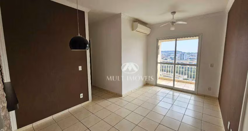Apartamento com 3 dormitórios, 67 m² - venda por r$ 300.000,00 ou aluguel por r$ 2.196,77/mês - parque residencial lagoinha - ribeirão preto/sp
