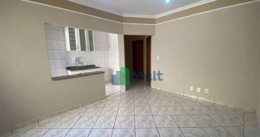 Apartamento com 1 quarto para alugar, 45 m² - jardim irajá - ribeirão preto/sp