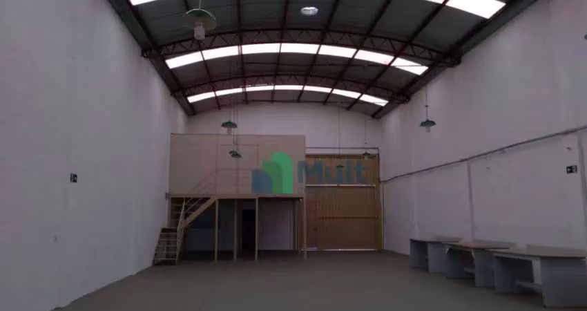 Galpão à locação, 420 m² - residencial e comercial palmares - ribeirão preto/sp