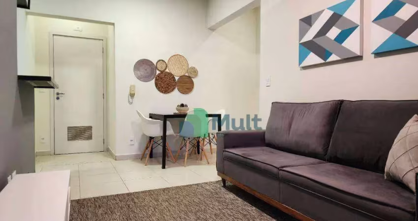 Apartamento com 1 dormitório para alugar, 45 m² por r$ 2.939/mês - nova aliança - ribeirão preto/sp