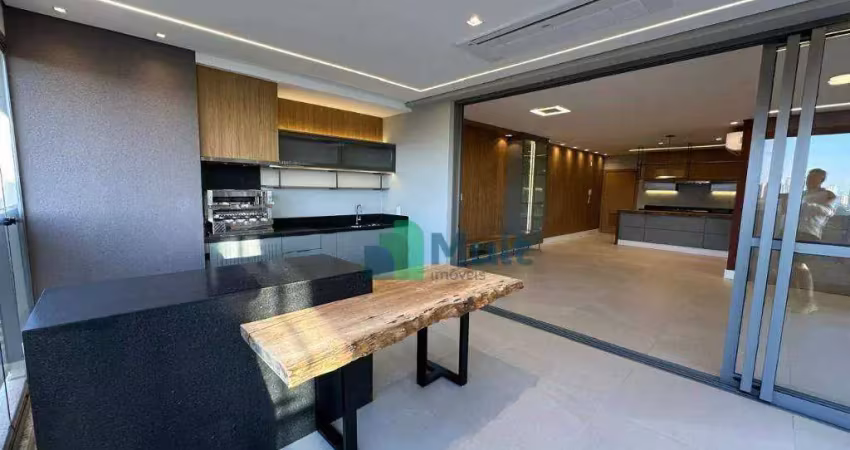 Apartamento com 4 dormitórios para alugar, 228 m² por r$ 17.058,65/mês - jardim ilhas do sul - ribeirão preto/sp