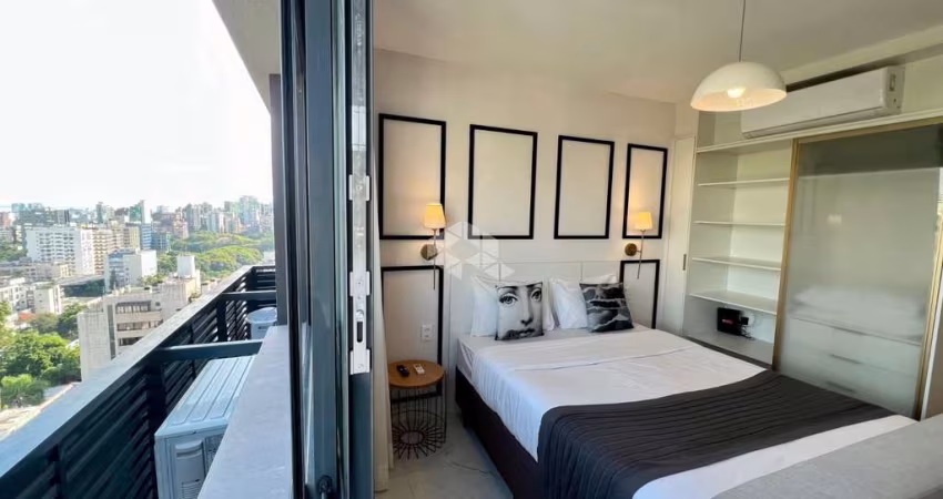 Apartamento Studio com 25,98 m², mobiliado no Lucas by Yoo