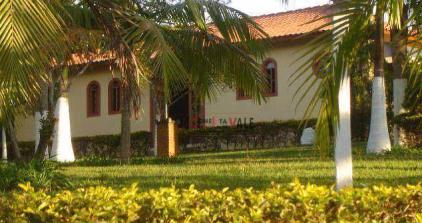 Chácara Alto Padrão com casa principal e casa de hóspedes à venda, 9339 m² por R$  - Veraneio Irajá - Jacareí/SP