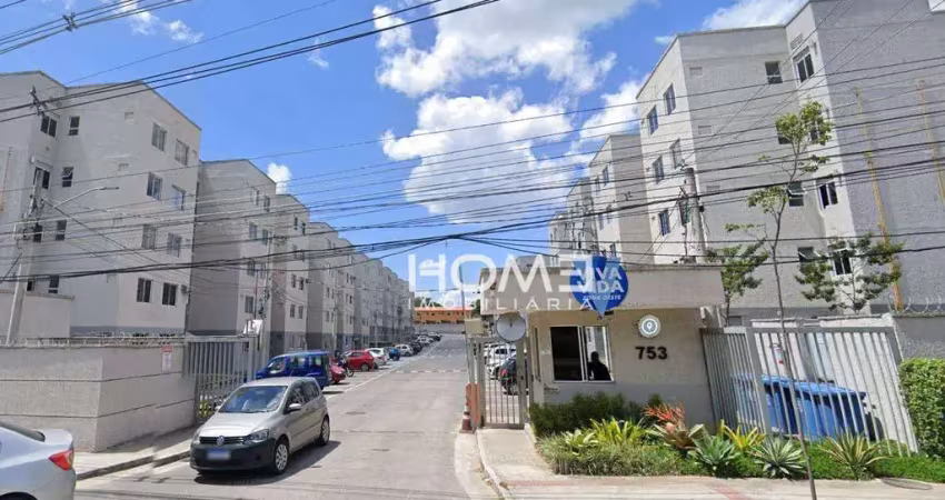 Apartamento com 2 dormitórios à venda, 43 m² por r$ 180.000,00 - santa cruz - rio de janeiro/rj