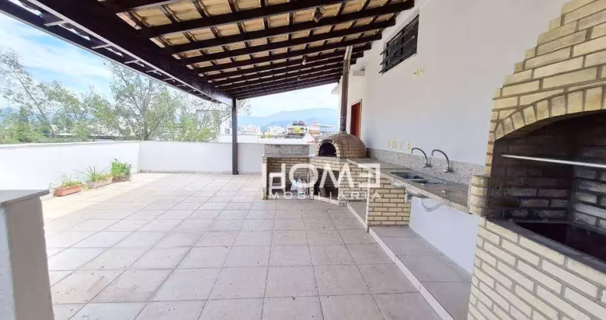 Cobertura com 3 dormitórios, 320 m² - venda por r$ 1.599.000,00 ou aluguel por r$ 7.615,00/mês - recreio dos bandeirantes - rio de janeiro/rj