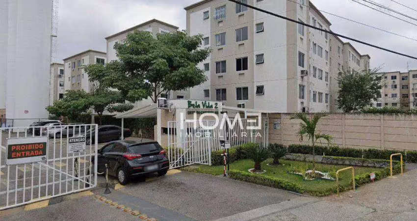 Apartamento com 2 dormitórios à venda, 44 m² por r$ 91.000,00 - campo grande - rio de janeiro/rj