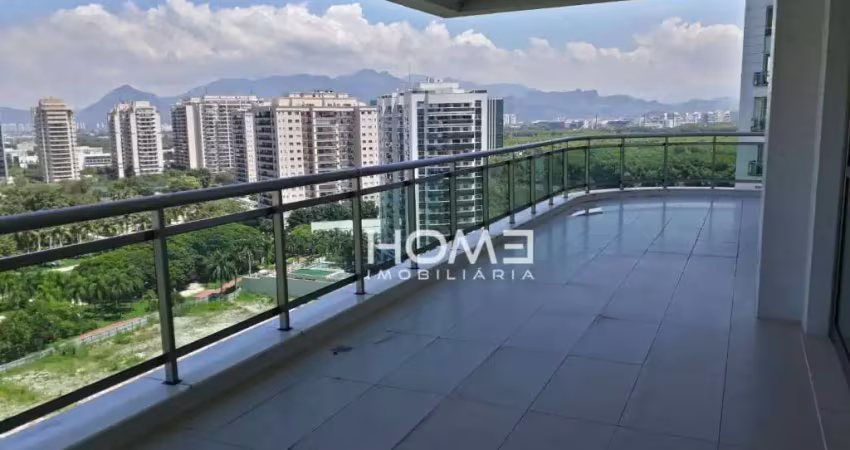 Apartamento com 4 dormitórios à venda, 376 m² por r$ 4.510.000,00 - barra da tijuca - rio de janeiro/rj