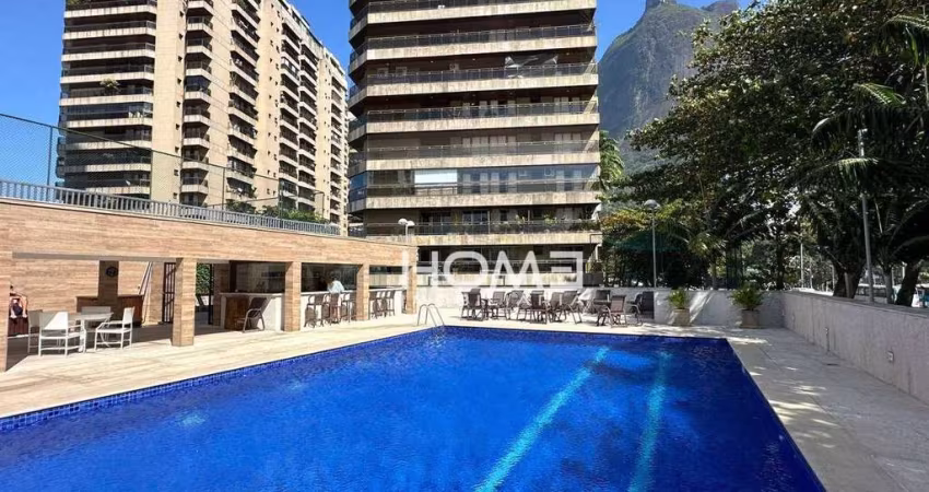 Apartamento com 3 dormitórios para alugar, 196 m² por R$ 19.179,01/mês - São Conrado - Rio de Janeiro/RJ