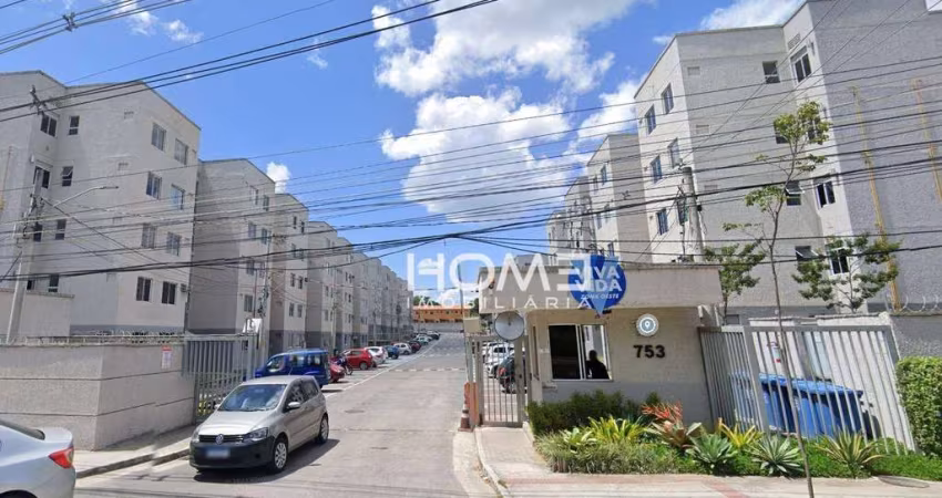 Apartamento com 2 dormitórios à venda, 43 m² por R$ 90.000,00 - Santa Cruz - Rio de Janeiro/RJ