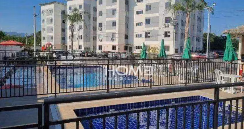 Apartamento com 2 dormitórios à venda, 44 m² por r$ 99.000,00 - campo grande - rio de janeiro/rj