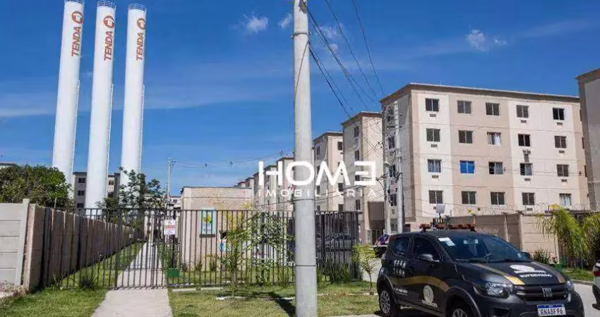 Apartamento com 2 dormitórios à venda, 40 m² por r$ 101.000,00 - guaratiba - rio de janeiro/rj