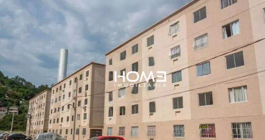 Apartamento com 2 dormitórios à venda, 42 m² por r$ 102.000,00 - itanhangá - rio de janeiro/rj