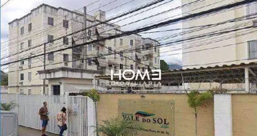 Apartamento com 2 dormitórios à venda, 42 m² por r$ 124.000,00 - campo grande - rio de janeiro/rj
