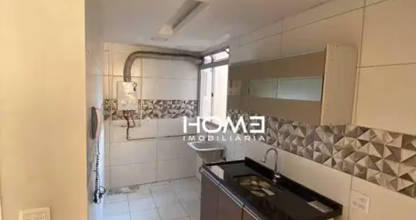 Apartamento com 2 dormitórios à venda, 43 m² por r$ 145.000,00 - campo grande - rio de janeiro/rj