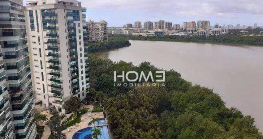 Apartamento com 4 dormitórios à venda, 180 m² por R$ 2.400.000,00 - Península - Rio de Janeiro/RJ