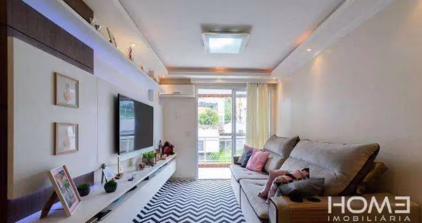 Apartamento com 3 dormitórios à venda, 80 m² por r$ 455.000,00 - freguesia de jacarepaguá - rio de janeiro/rj