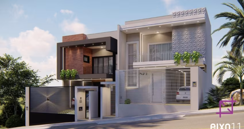 Moderno Geminado em Construção em Jaraguá do Sul