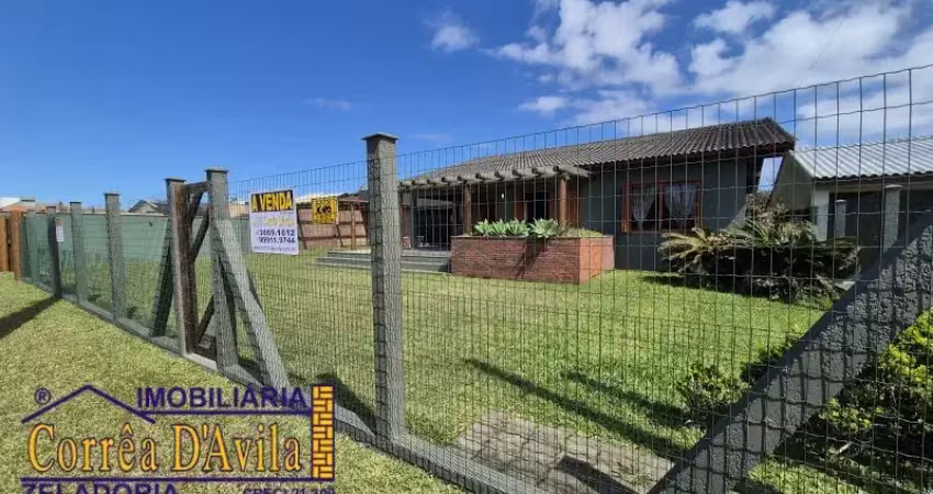Linda casa  com 02 terrenos de frente para o mar - tramandaí sul