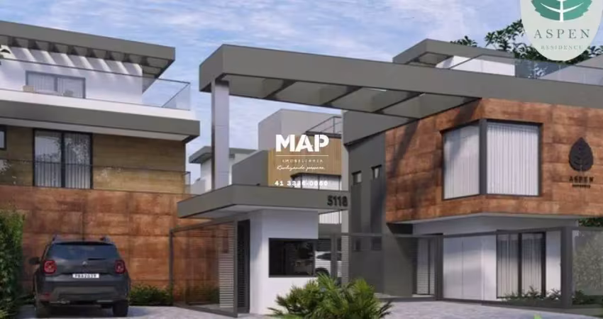 Casa em condomínio fechado com 3 quartos para alugar na Avenida Cândido Hartmann, 5118, Santa Felicidade, Curitiba