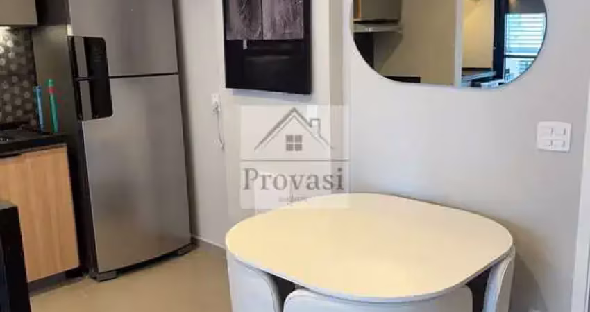 Fiori - apartamento com 1 dormitório, na av copacabana - alphaville - barueri - locação totalmente mobiliado