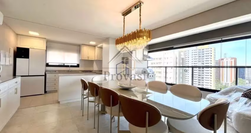 Oka mamoré - apartamento mobiliado com 113m e 2 suítes para locação em edifício oka mamoré, barueri, sp