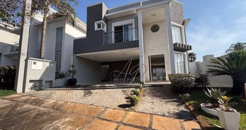 Casa com 3 dormitórios para alugar, 285 m² por r$ 10.947,00/mês - condomínio mont blanc - sorocaba/sp
