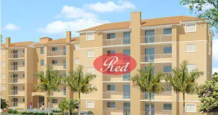 Apartamento com 3 dormitórios à venda, 70 m² por r$ 350.000,00 - parque villa flores - sumaré/sp