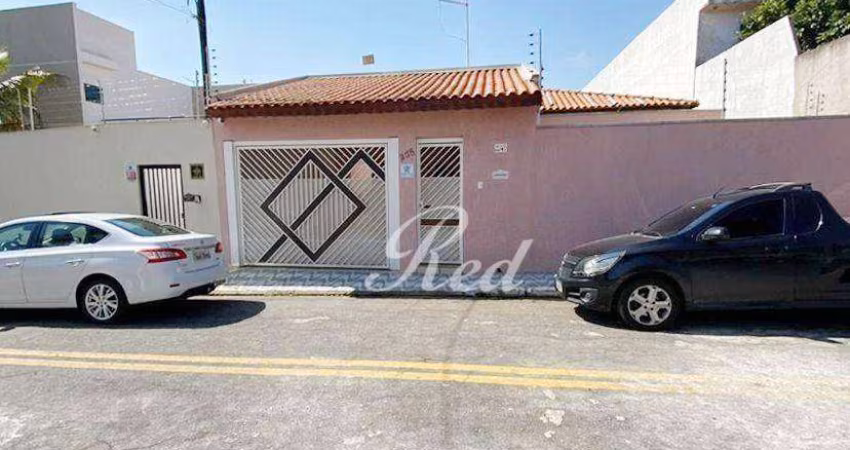 Casa com 3 dormitórios (suite), com edícula   à venda, 295 m² por R$ 850.000 - Chácara Faggion - Suzano/SP