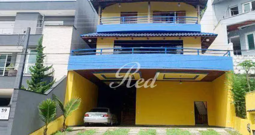 Casa com 4 dormitórios à venda, 420 m² por r$ 1.550.000,00 - cidade parquelandia - mogi das cruzes/sp