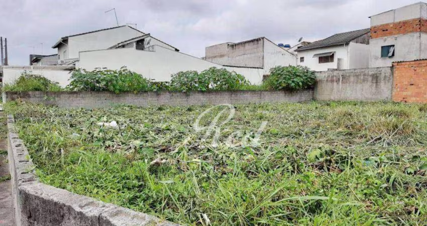 Terreno à venda, 207 m² por R$ 279.000,00 - Jardim Quaresmeira II - Suzano/SP