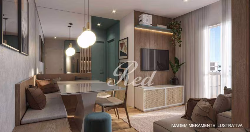 Apartamento com 2 dormitórios à venda, 49 m² por R$ 266.000,00 - Fazenda Aya - Suzano/SP