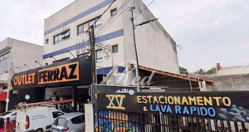 Sala para alugar, 58 m² por r$ 1.614,40/mês - centro - ferraz de vasconcelos/sp