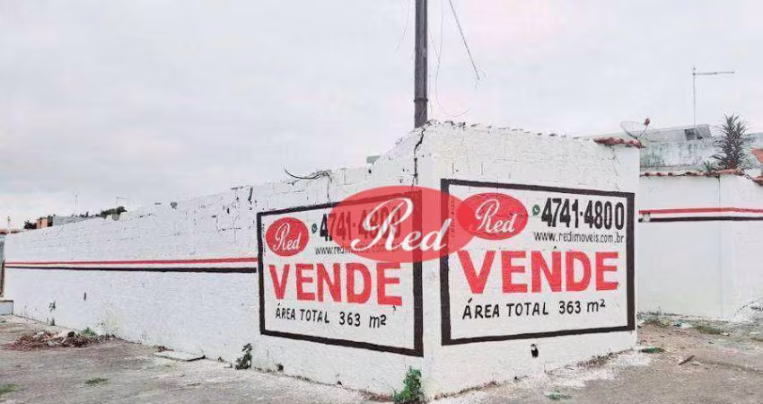 Terreno à venda, 363 m² por R$ 350.000,00 - Cidade Boa Vista - Suzano/SP