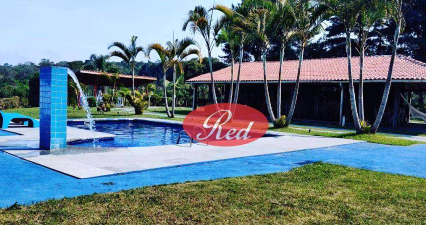 Chácara com 6 dormitórios à venda, 240000 m² por R$ 1.600.000,00 - Taiacupeba - Mogi das Cruzes/SP