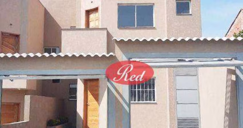 Casa com 3 dormitórios à venda, 73 m² por R$ 262.000,00 - Jardim São José - Suzano/SP