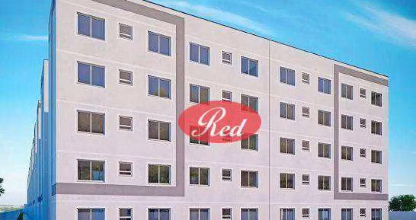 Apartamento com 2 dormitórios para venda R$ 220.000,00 ou locação R$ 950,00, 43,55 m² - Chácara Estância Paulista - Suzano/SP