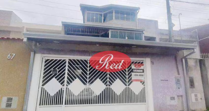 Casa com 3 dormitórios à venda, 242 m² por R$ 799.000,00 - Jardim Quaresmeira - Suzano/SP