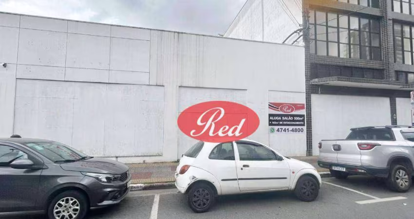 Salão Comercial para alugar, 660 m² - Centro - Suzano/SP
