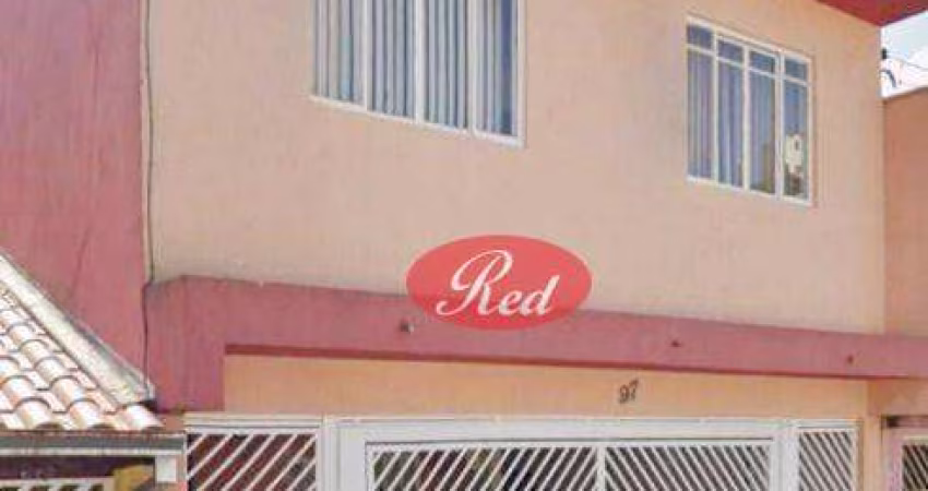 Sobrado com 3 dormitórios  avarandados à venda por R$ 799.000 - Jardim Santo Antônio - Suzano/SP
