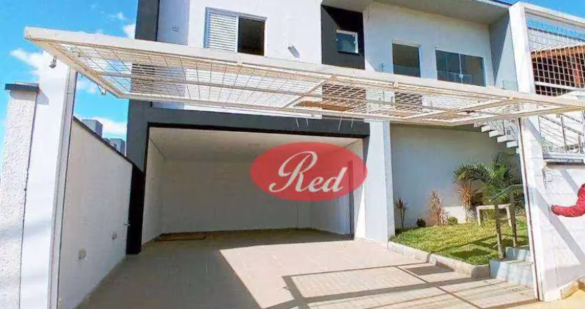 Casa com 3 dormitórios à venda, 110 m² por r$ 585.000,00 - vila são paulo - mogi das cruzes/sp