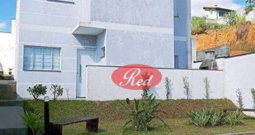 Casa com 2 dormitórios à venda, 80 m² por r$ 350.000,00 - vila são paulo - mogi das cruzes/sp