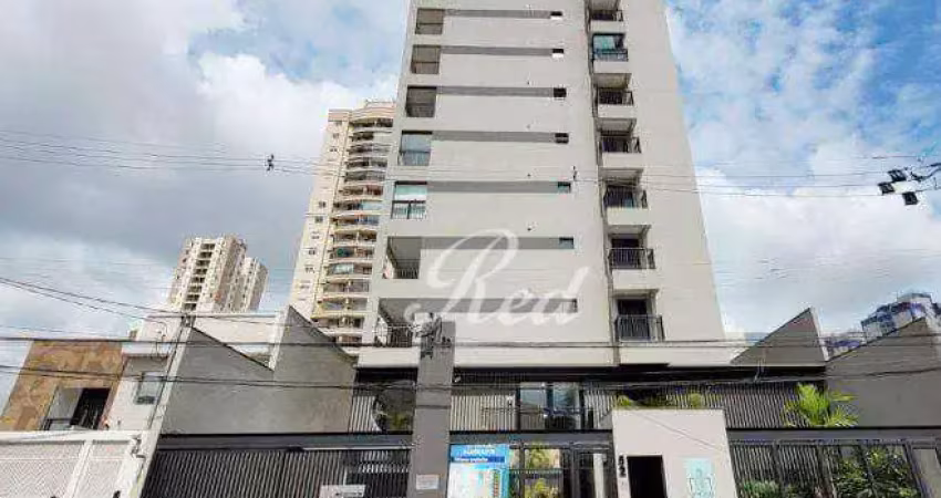Apartamento com 1 dormitório para alugar, 24 m² por r$ 2.050,00/mês - tatuapé - são paulo/sp