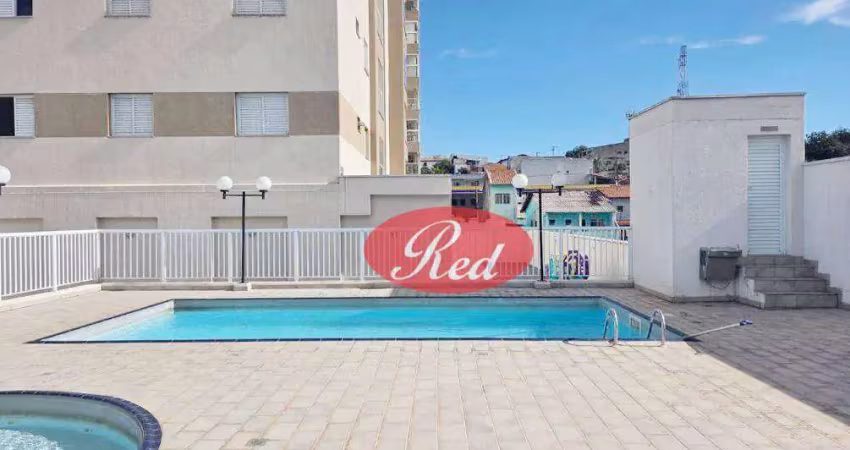 Apartamento com 3 dormitórios à venda, 70 m² por r$ 510.000,00 - centro - poá/sp