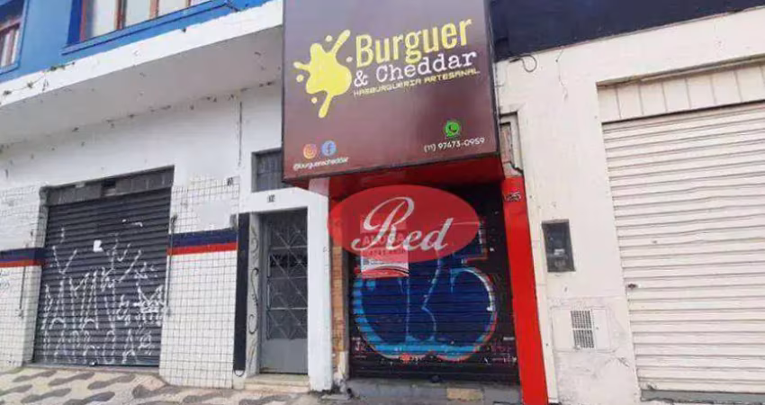 Salão para alugar, 27 m² por r$ 1.438,51/mês - vila costa - suzano/sp