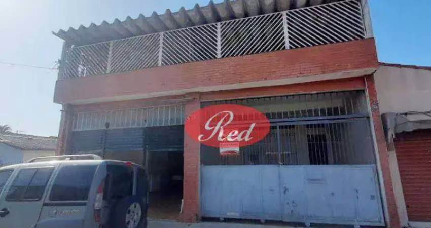 Casa com 3 dormitórios e salão comercial à venda, 294 m² por r$ 599.000 - cidade cruzeiro do sul - suzano/sp