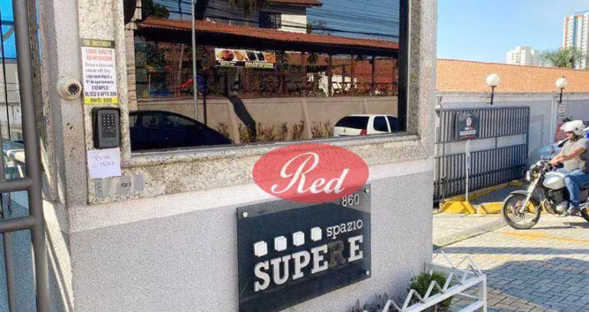 Cobertura com 2 dormitórios para alugar, 79 m² por r$ 2.142,07/mês - jardim são luís - suzano/sp