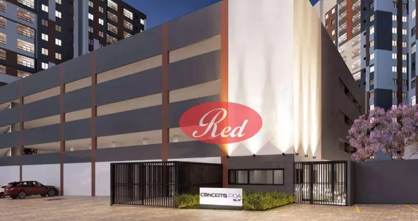 Apartamento com 2 dormitórios à venda, 47 m² por r$ 291.510,00 - cidade kemel - poá/sp