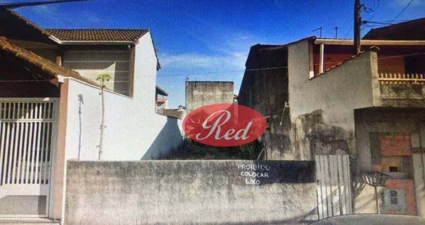 Terreno à venda, 217 m² por r$ 360.000,00 - jardim dos ipês - suzano/sp