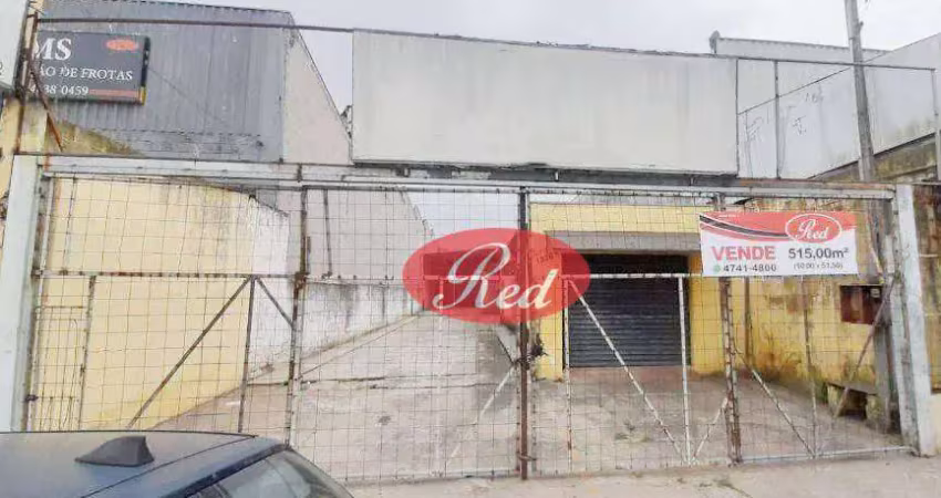 Terreno à venda, 515 m² por r$ 1.379.000,00 - vila figueira - suzano/sp