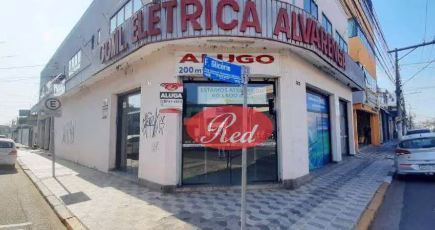 Salão para alugar, 182 m² por r$ 7.536,48/mês - centro - suzano/sp